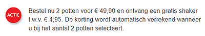 Dieet Pro actie