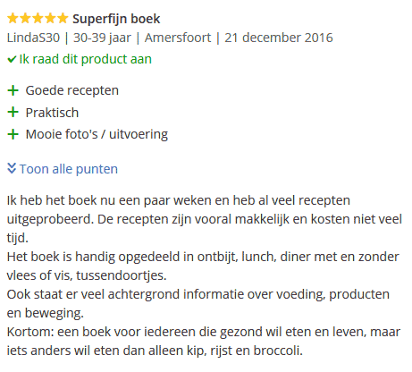 Review van FitChef op Bol.com